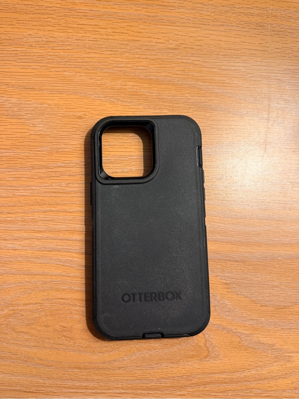 OtterBox Black Protective Phone Case- iPhone 16 Pro Max